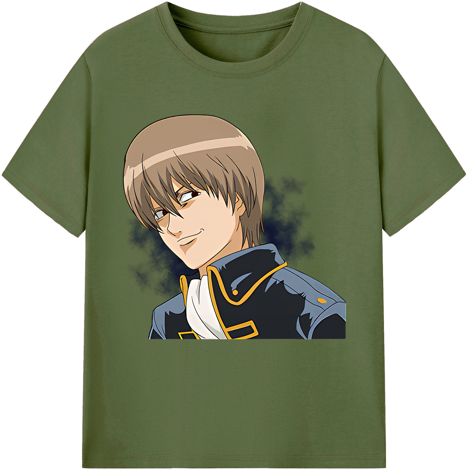 （画像用） ぎんたま 坂田銀時（さかたぎんとき） 神楽 志村新八（しむら しんぱち） GINTAMA Sakata Gintoki Kagura Shimura Shinpachi 綿100％半袖Tシャツ（フロントプリント）